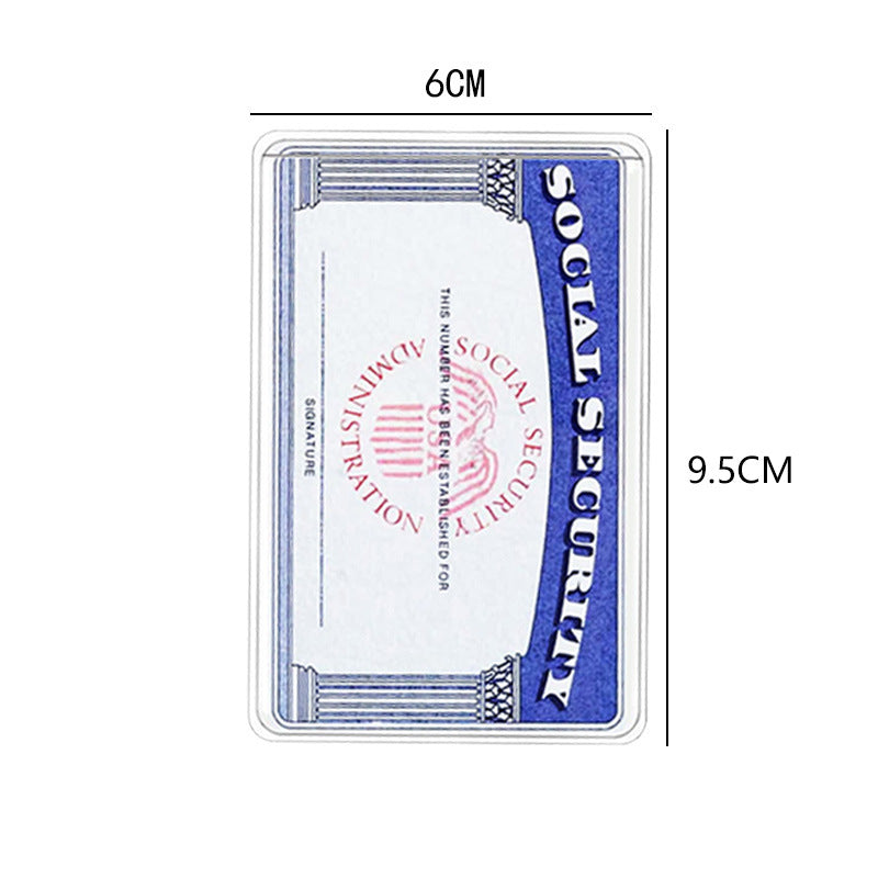Social Security Card Protector Sleeves -20 Pack