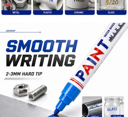 Permanent Automotive Paint Marker Pens Waterproof Oil-Based