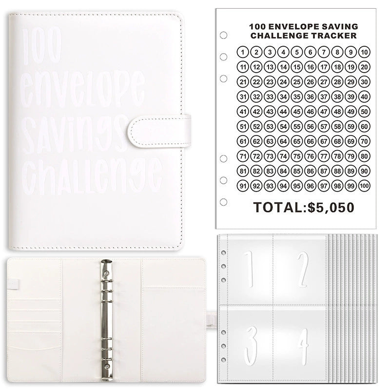 100 Envelope Saving Challenged Book