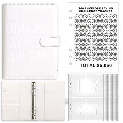 100 Envelope Saving Challenged Book