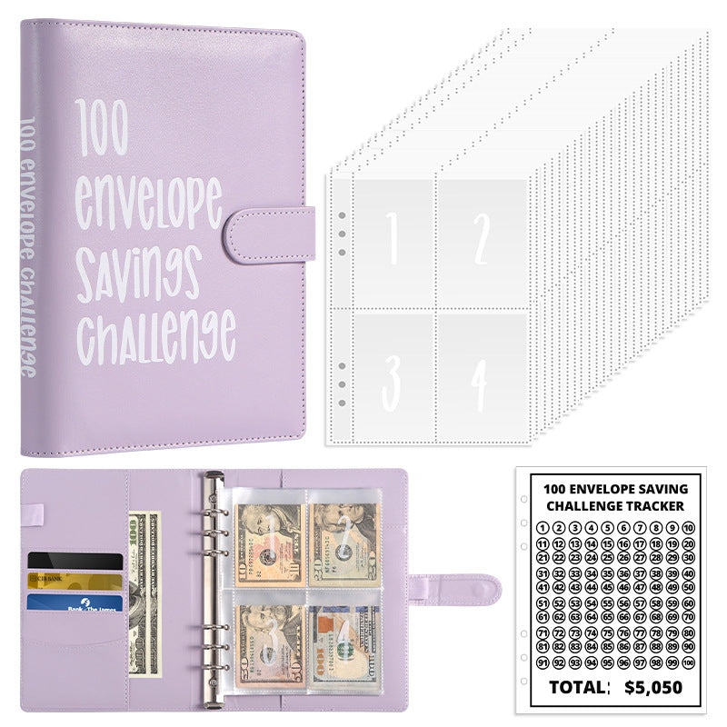 100 Envelopes Money Saving Challenge