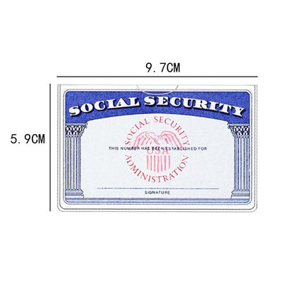 Social Security Card Protector Sleeves -20 Pack