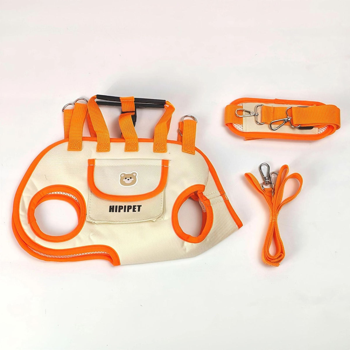 2026 Double-shoulder and hand-held pet leash backpack
