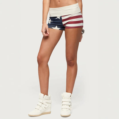 USA Foldover Shorts