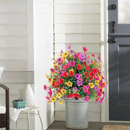 Weatherproof & No-Fade Outdoor Hanging Flowers