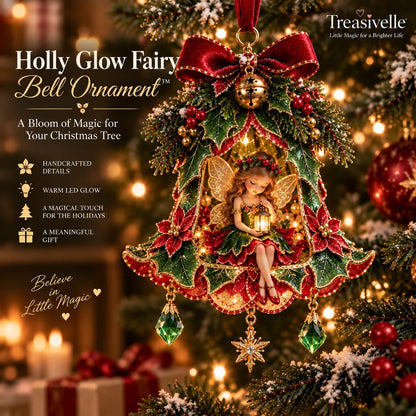 Enchanted Fairy Bell Christmas Ornament