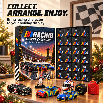 24-Day Racing Advent Calendar Daily Collectible Surprises for Motorsport Fans