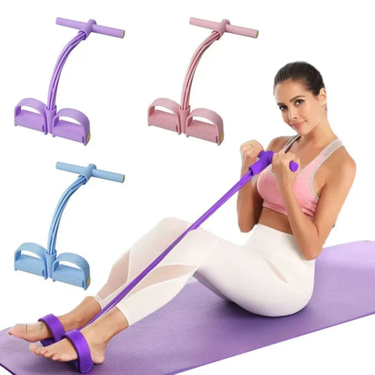 6-Tube Resistance Band Multi Function Tension Rope Fitness Bands