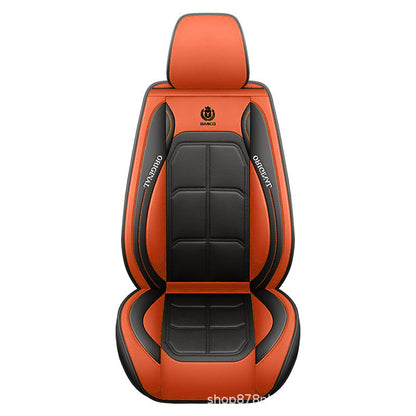 5-Seater Universal Leather Car Seat Cover Set