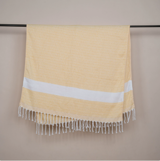 Summer Lightweight XL Flat-Weave Beach Towel