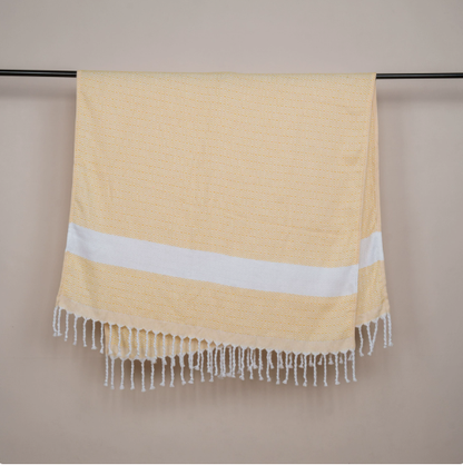 Summer Lightweight XL Flat-Weave Beach Towel