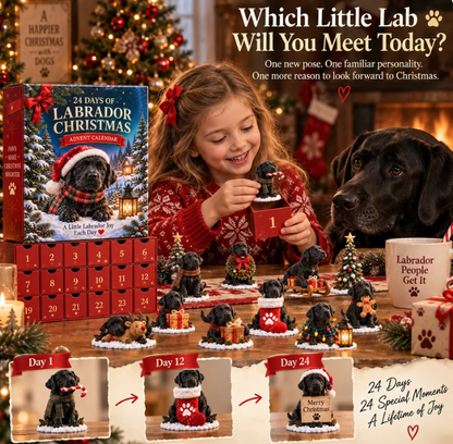 24 Days of Labrador Christmas Black Lab Advent Calendar
