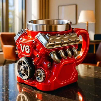 Ultimate Engine Theme Gift Mug The Dream Choice for Car Enthusiasts
