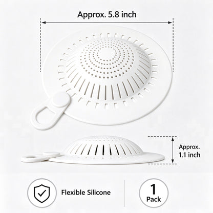 Silicone Dome Drain Hair Catcher