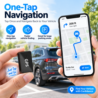 This Week's Special Price $29.99-- Portable Mini GPS Tracker with Real-Time Location & Safe-Zone Alerts
