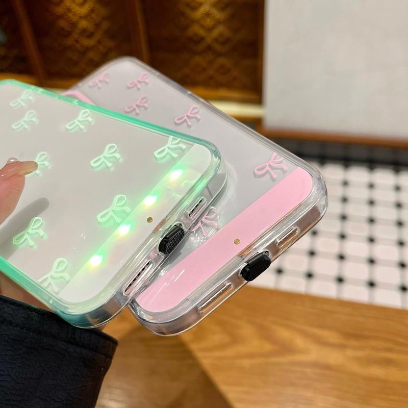 Vibrant LED Bowknot Phone Case