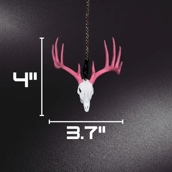 Whitetail Deer Skull Mirror Hanger