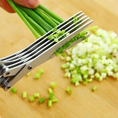 5-Blade Kitchen Herb Scissors