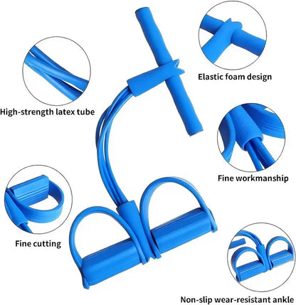 Multi-functional Pedal Resistance Band Trainer