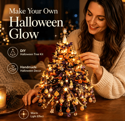 DIY Beaded Christmas Tree Kit Create Your Own Sparkling Holiday Decoration