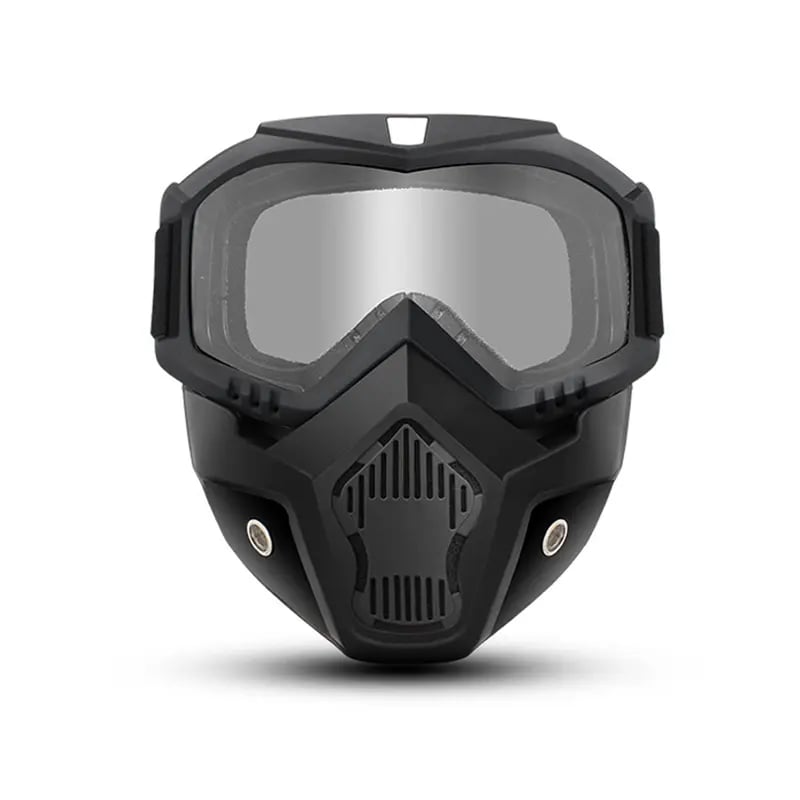 2026 - Detachable Full Face Goggle Mask