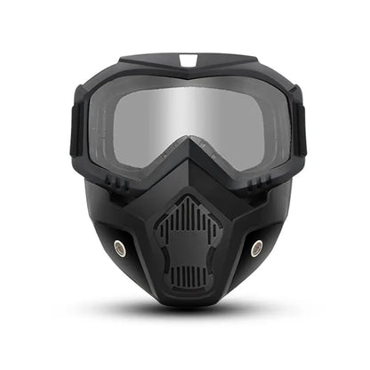 2026 - Detachable Full Face Goggle Mask