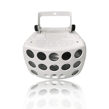 3-in-1 DJ Party Lights RGBW Derby Beam, Sound Activated + Remote