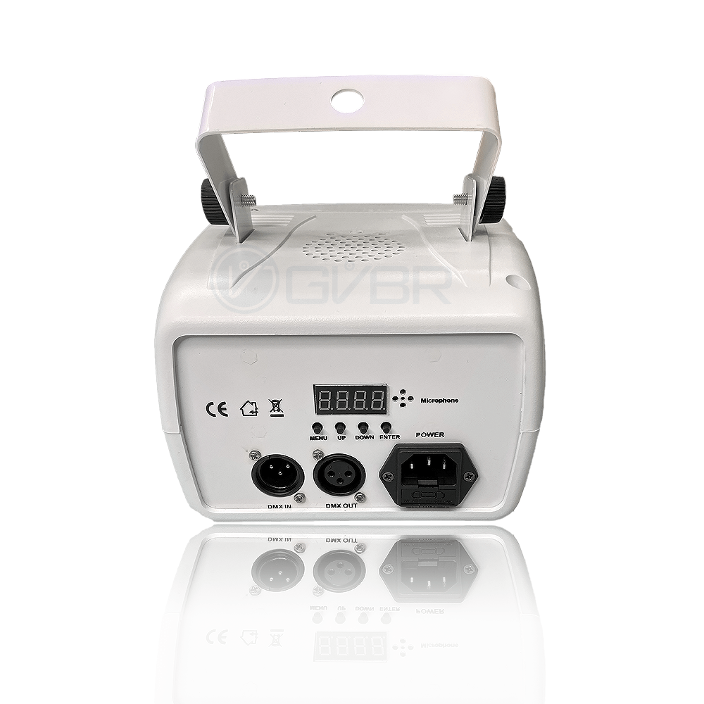 3-in-1 DJ Party Lights RGBW Derby Beam, Sound Activated + Remote