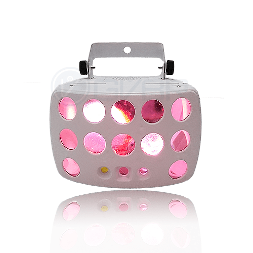 3-in-1 DJ Party Lights RGBW Derby Beam, Sound Activated + Remote