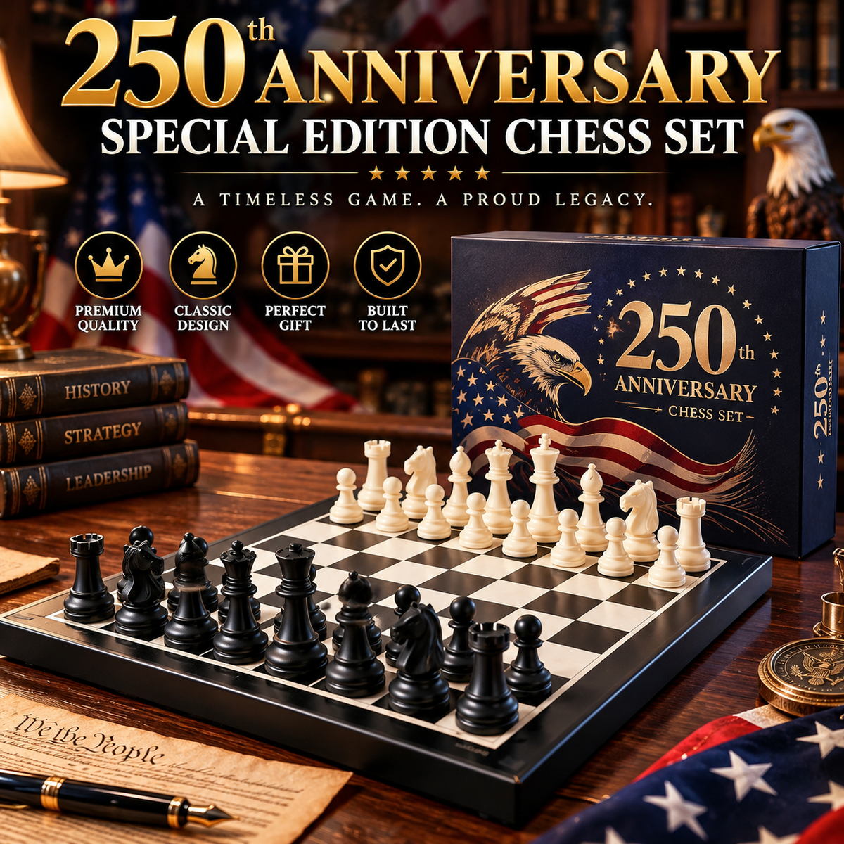 250th Anniversary Special Edition Chess Set