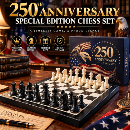 250th Anniversary Special Edition Chess Set