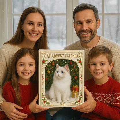 Advent Calendar 2026 Cat Advent Calendar - Giftfor Adults Friends CatOwners and Lovers Christmas Holiday Countdown Gift