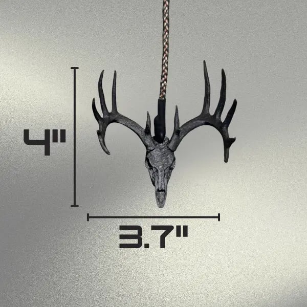 Whitetail Deer Skull Mirror Hanger