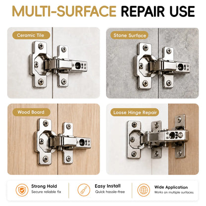 6x14mm Short Expansion Wall Anchors for Cabinet Hinge Repair