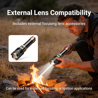 Rechargeable Outdoor Long-Range Ultra-Bright Laser Flashlight