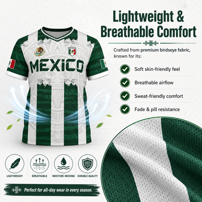 2026 Mexico Aztec Calendar Soccer Jersey