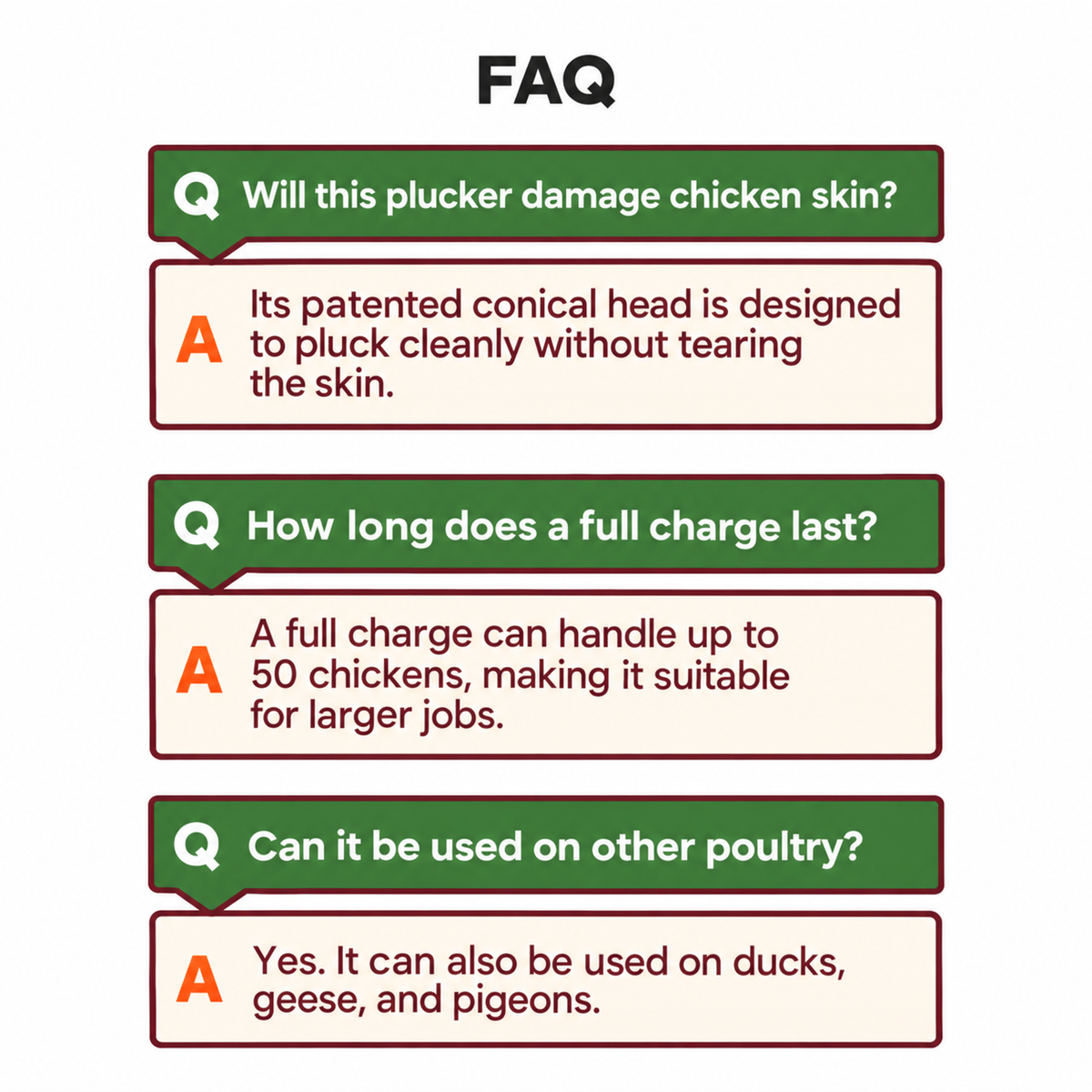 2026's products Poultry electric plucker - easy plucking, saves time and energy!