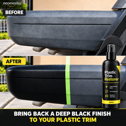 Plastic Trim Restorer Deep Black Finish & Easy DIY Care