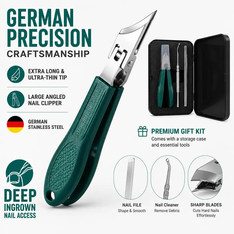 3-Piece Sets of Eagle Beak Beveled Nails Clippers