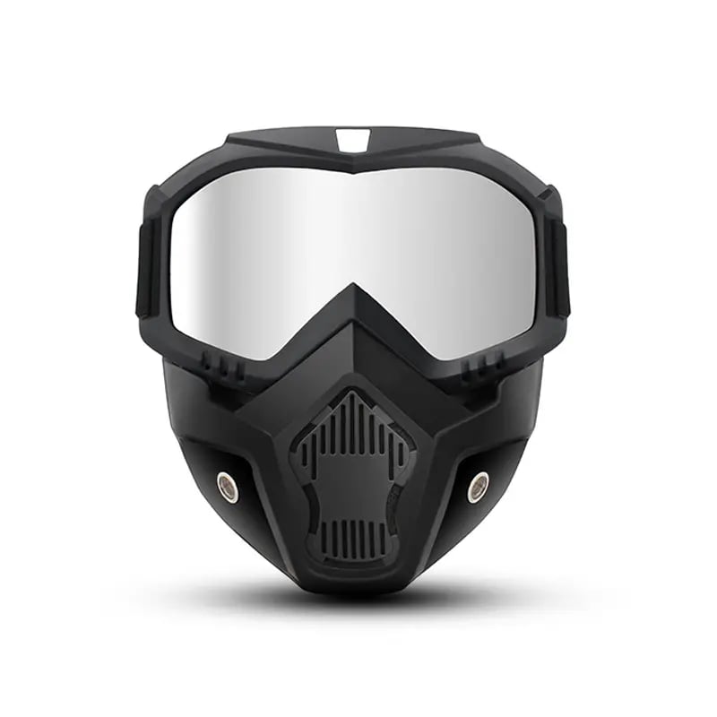 2026 - Detachable Full Face Goggle Mask