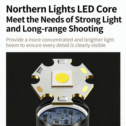 Rechargeable Outdoor Long-Range Ultra-Bright Laser Flashlight