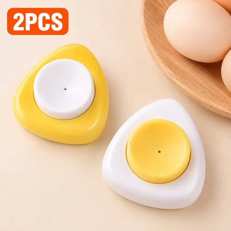 2-Pack Egg Piercer One-Press Stainless Steel Egg Pricker for Perfect Hard-Boiled Eggs