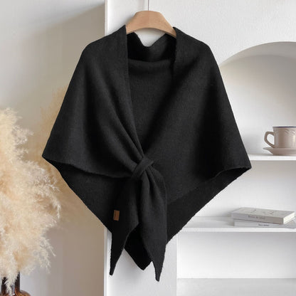 Women's Solid-Color Cashmere Scarf- Your Everyday Touch of Elegance