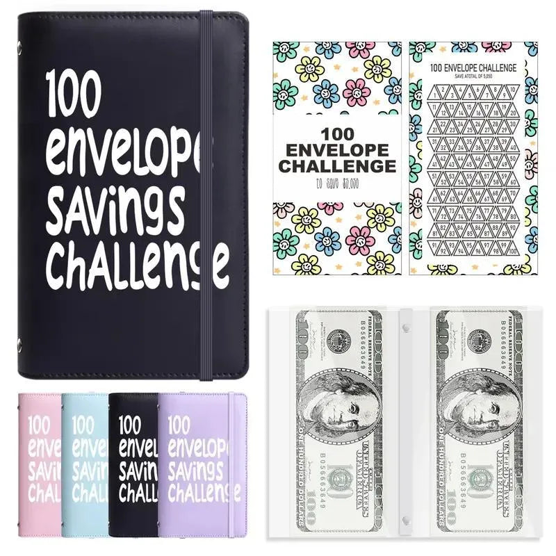 100 Envelope Saving Challenged Book