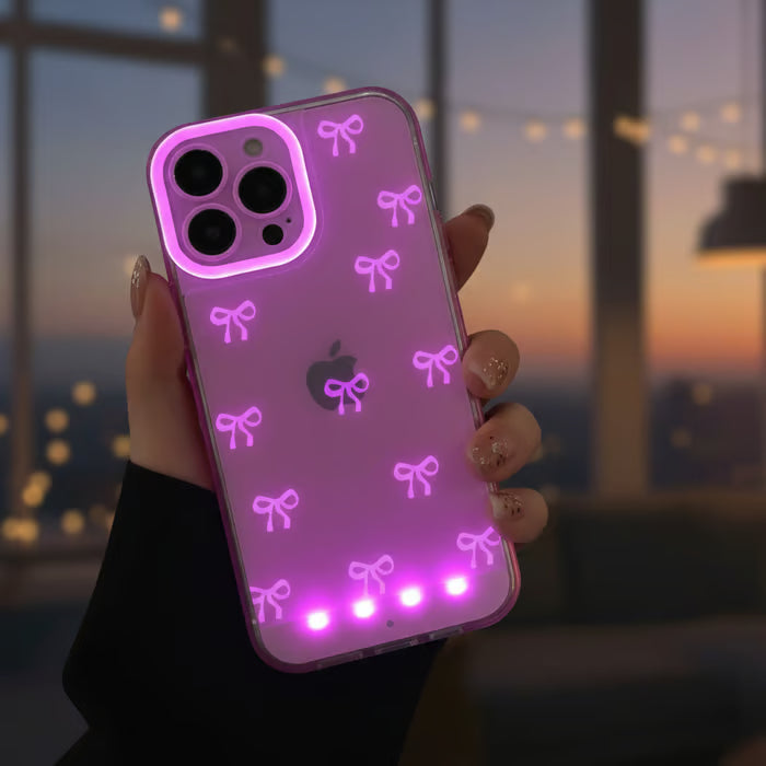 Vibrant LED Bowknot Phone Case