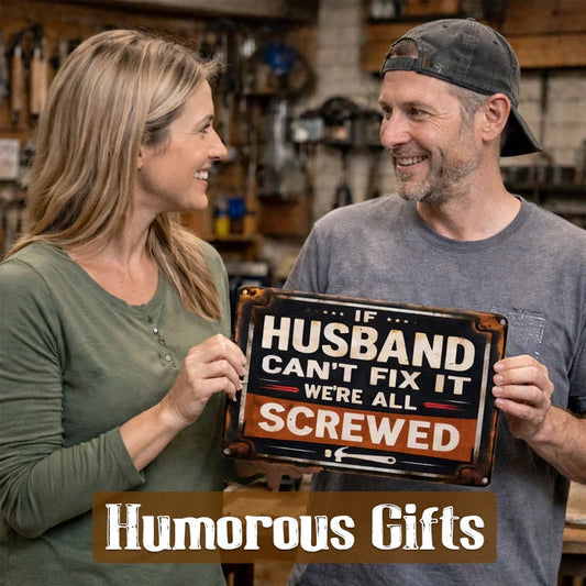 "If Mike Can't Fix It, We're All Screwed" Metal Sign