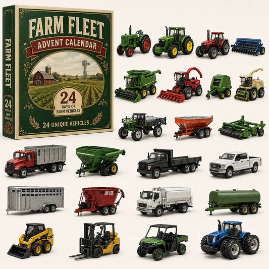 24-Day Vehicle Advent Calendar Build A Fleet Every Morning Before Christmas
