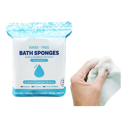 + Disposable Rinse-Free Bathing Wipes