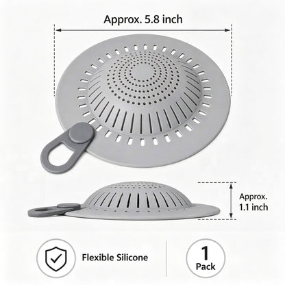Silicone Dome Drain Hair Catcher