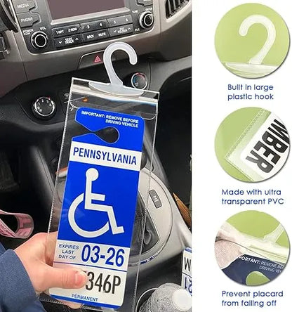 Handicap Parking Placard Holder